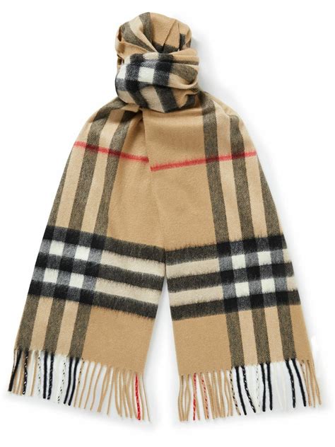 burberry plain scarf|Burberry plaid scarf with fringe.